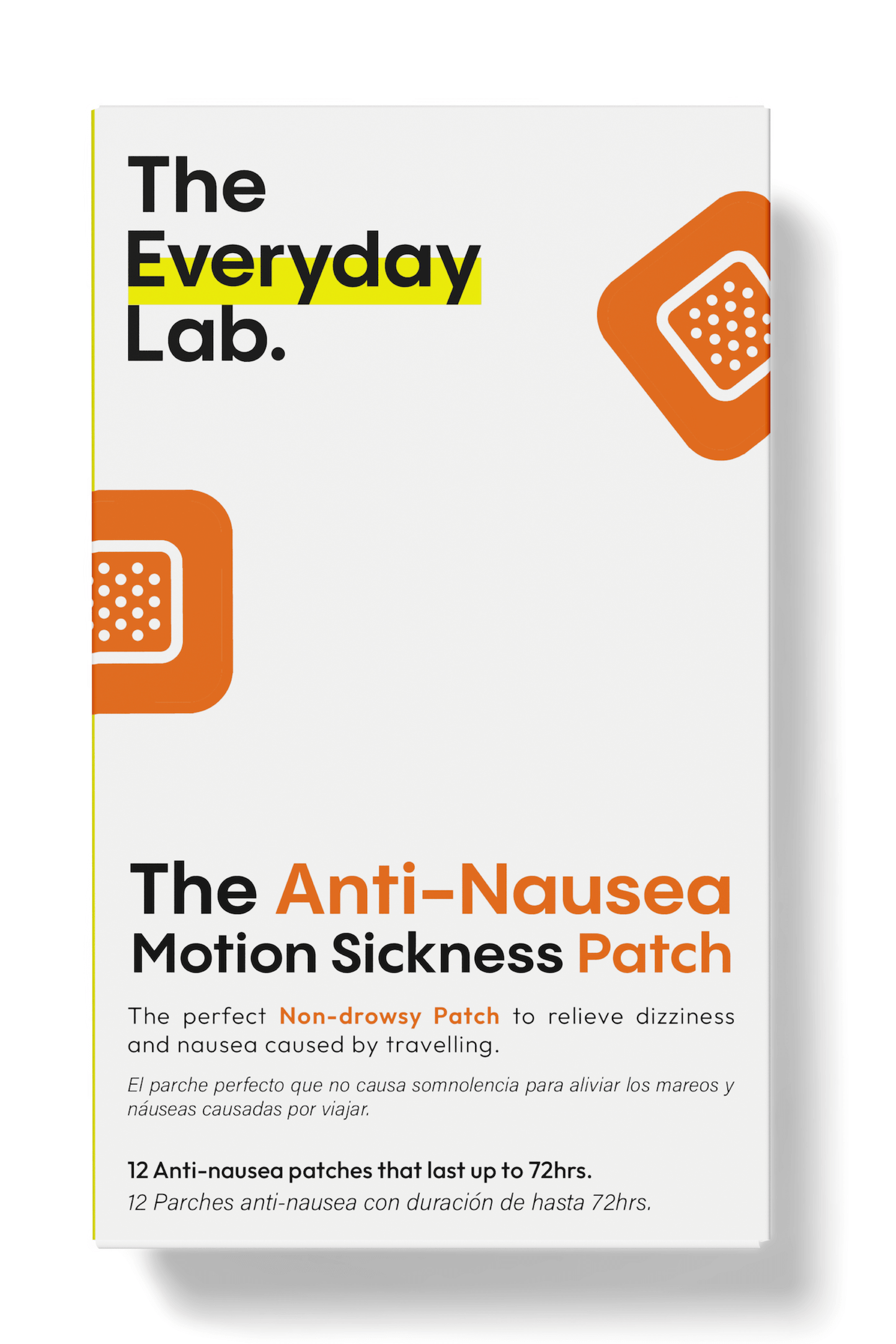 The Anti-Nausea Motion Sickness Patch | Parche Para El Mareo