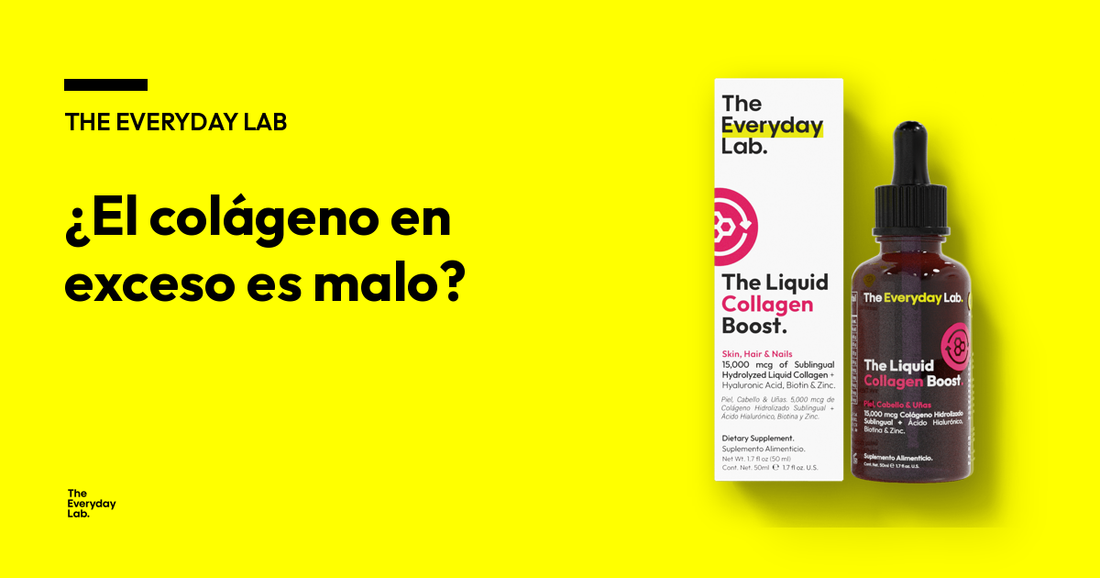 Colágeno en exceso: por qué más dosis no es mejor y cómo la vía sublingual evita la carga digestiva, The Everyday Lab