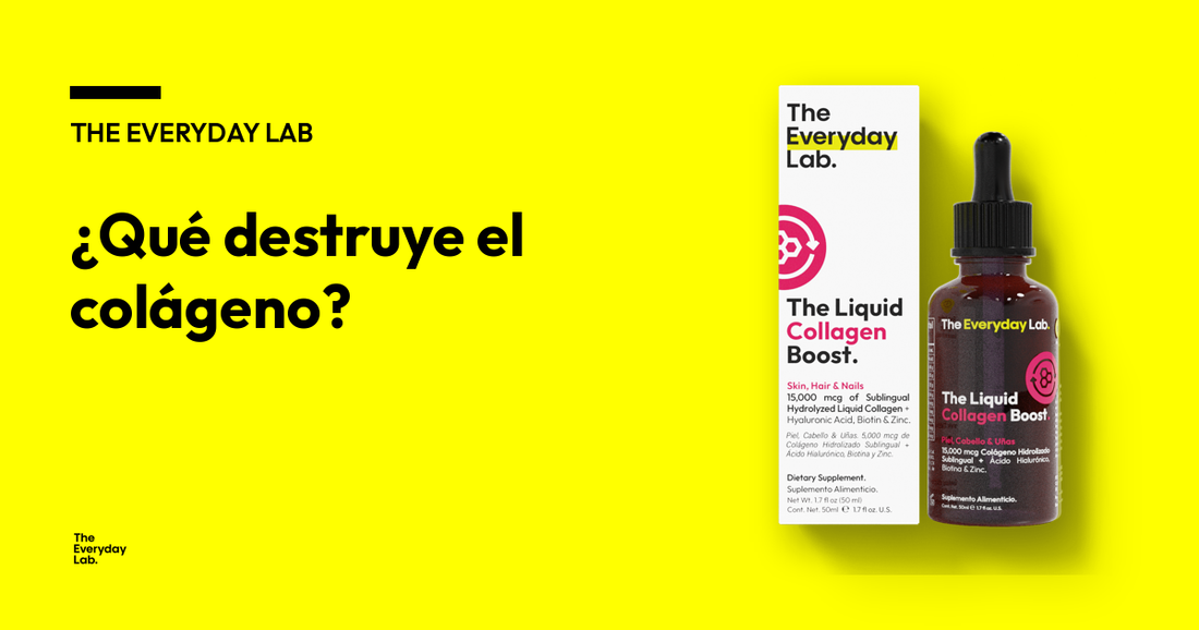 ¿Qué destruye el colágeno? 8 alimentos y hábitos que aceleran su pérdida