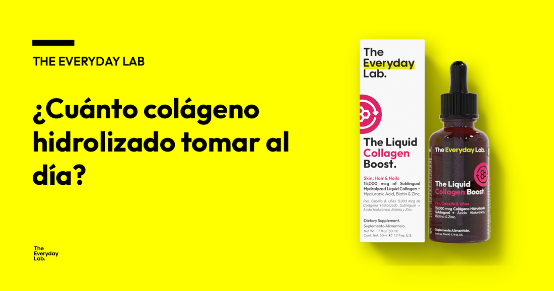 Cuánto colágeno hidrolizado tomar al día: dosis correcta según tu edad y objetivo