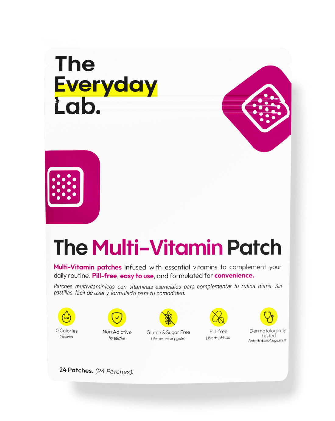 Parche o pastilla: cuál se absorbe mejor — The Multi-Vitamin Patch de The Everyday Lab
