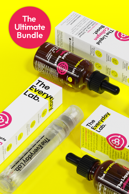 The Collagen Bundle Everyday Lab – presentación y empaques del kit de colágeno completo