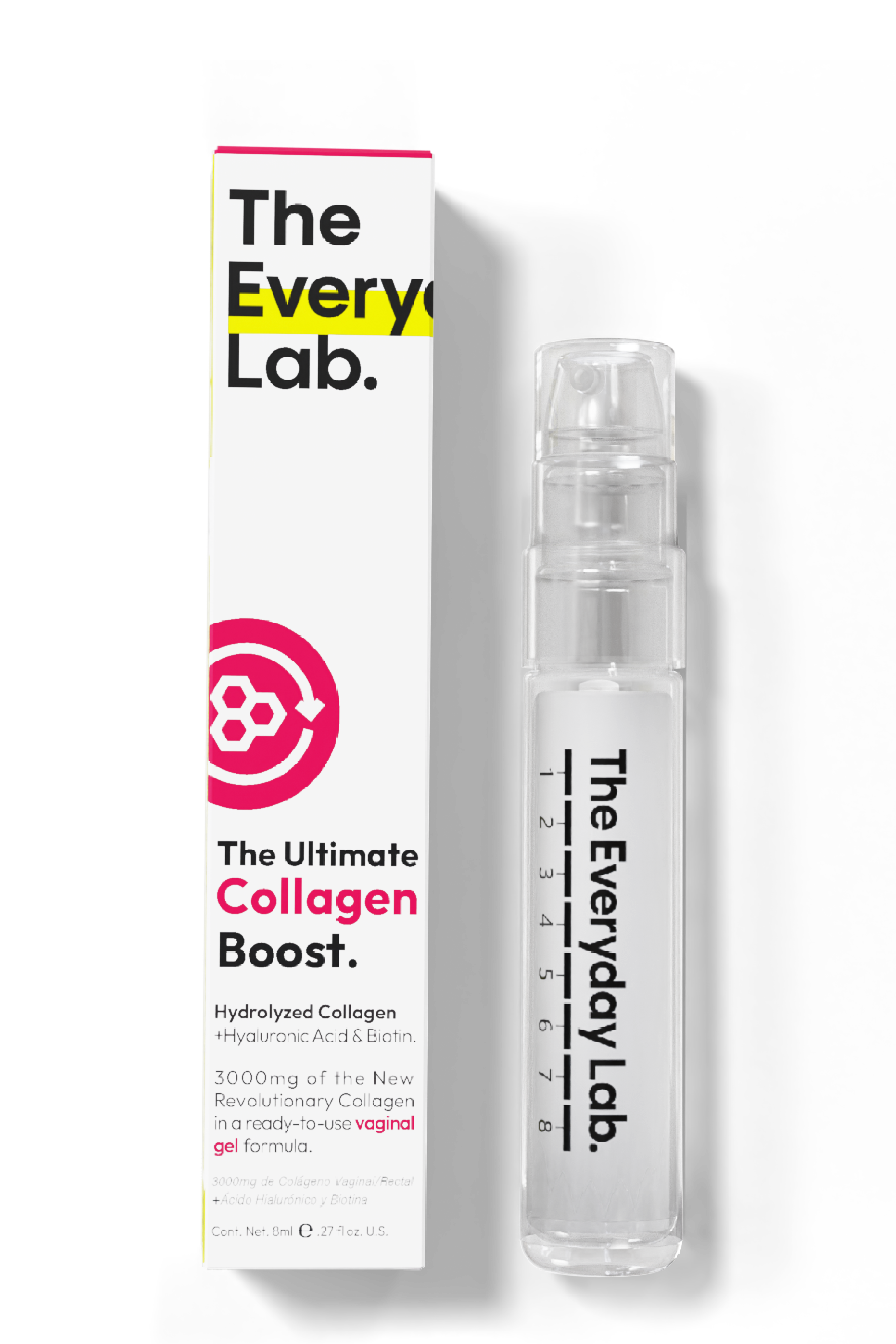 The Ultimate Collagen Boost gel vaginal y rectal para máxima absorción de colágeno hidrolizado.