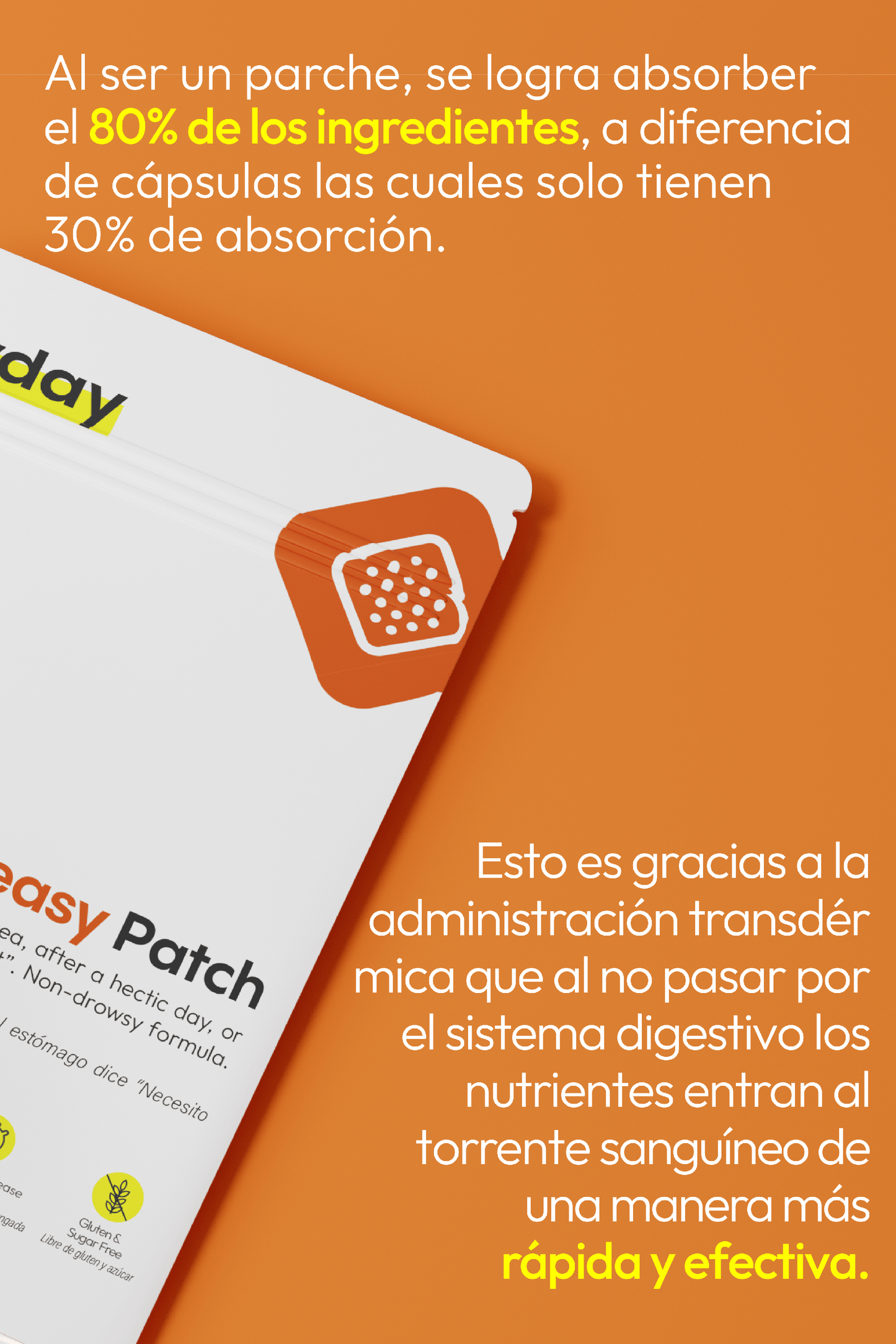 The Anti-Nausea Motion Sickness Patch (travel size 6 parches) | Parche Para El Mareo
