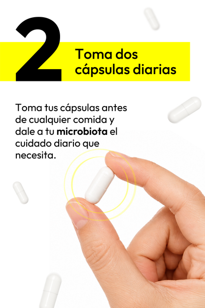 The Kefir Pill cápsula de liberación retardada sin sabor amargo ni textura espesa