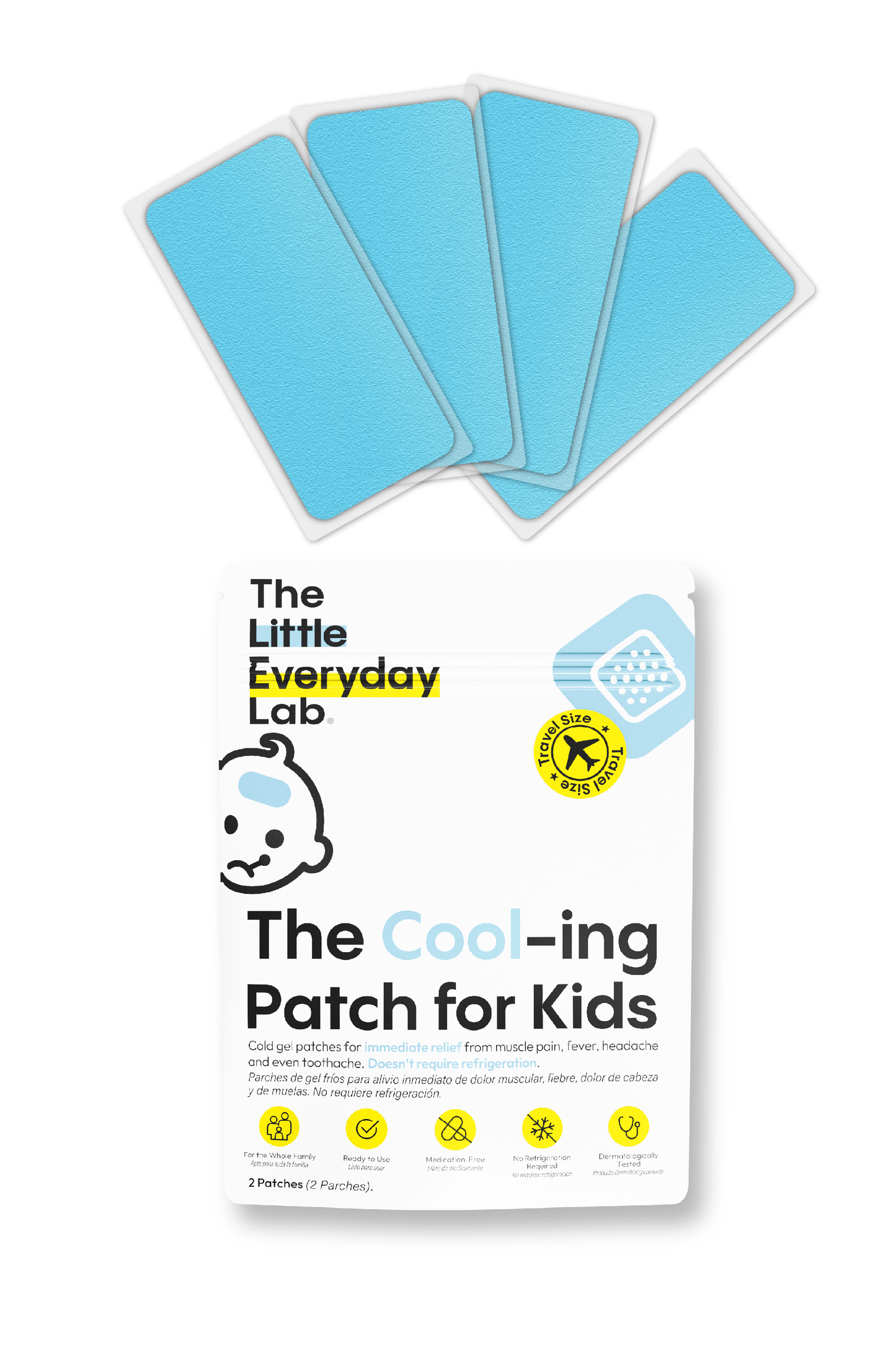 The Cool-ing Patch for Kids | Cooling patch for pain or fever