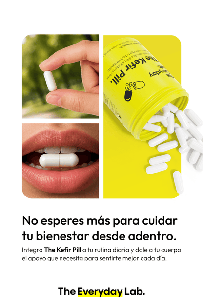 Testimonio de cinco estrellas The Kefir Pill probiótico en cápsulas
