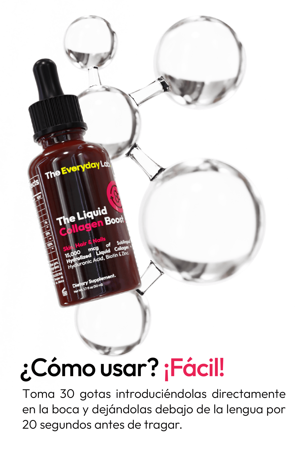 Kit The Beauty Sleep Ritual con colágeno líquido, gel y parche para rejuvenecer la piel durante la noche