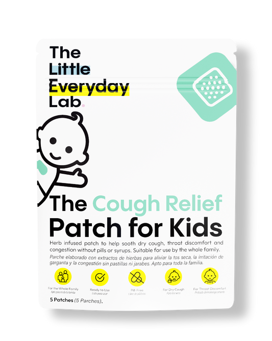 Parche para la Tos Infantil, alivio suave y transdérmico para niños con tos y congestión.