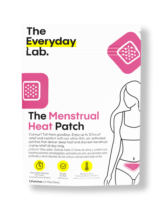 Parche caliente para cólicos menstruales ultradelgado con calor terapéutico constante para alivio del dolor abdominal