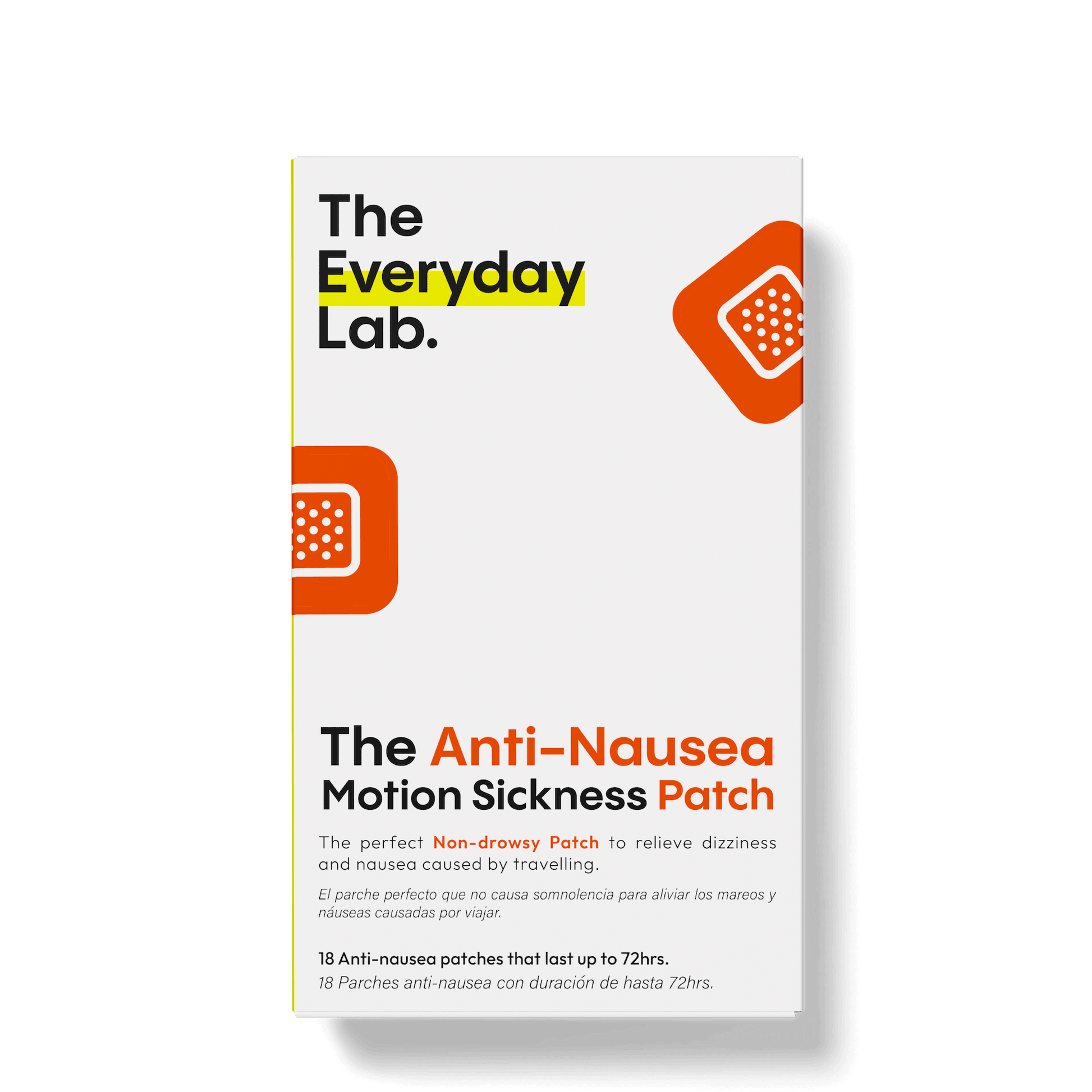 Imagen del producto "Parche para el mareo The Anti-Nausea Motion Sickness Patch" de The Everyday lab en México.